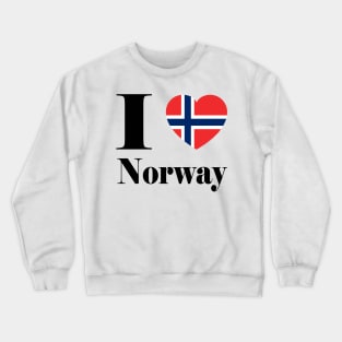 I Love Norway Crewneck Sweatshirt